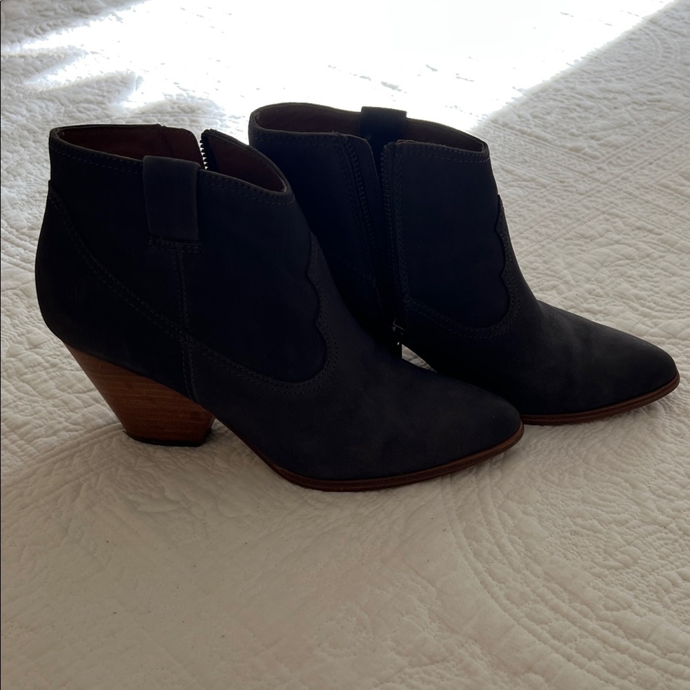 Frye Black Ankle Booties